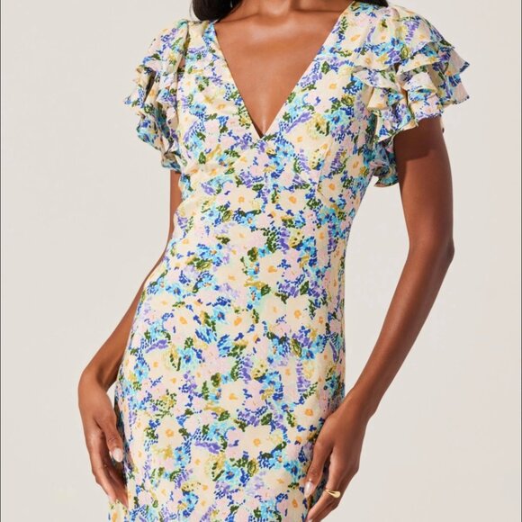 Floral Midi Dress - Picture 2 of 3
